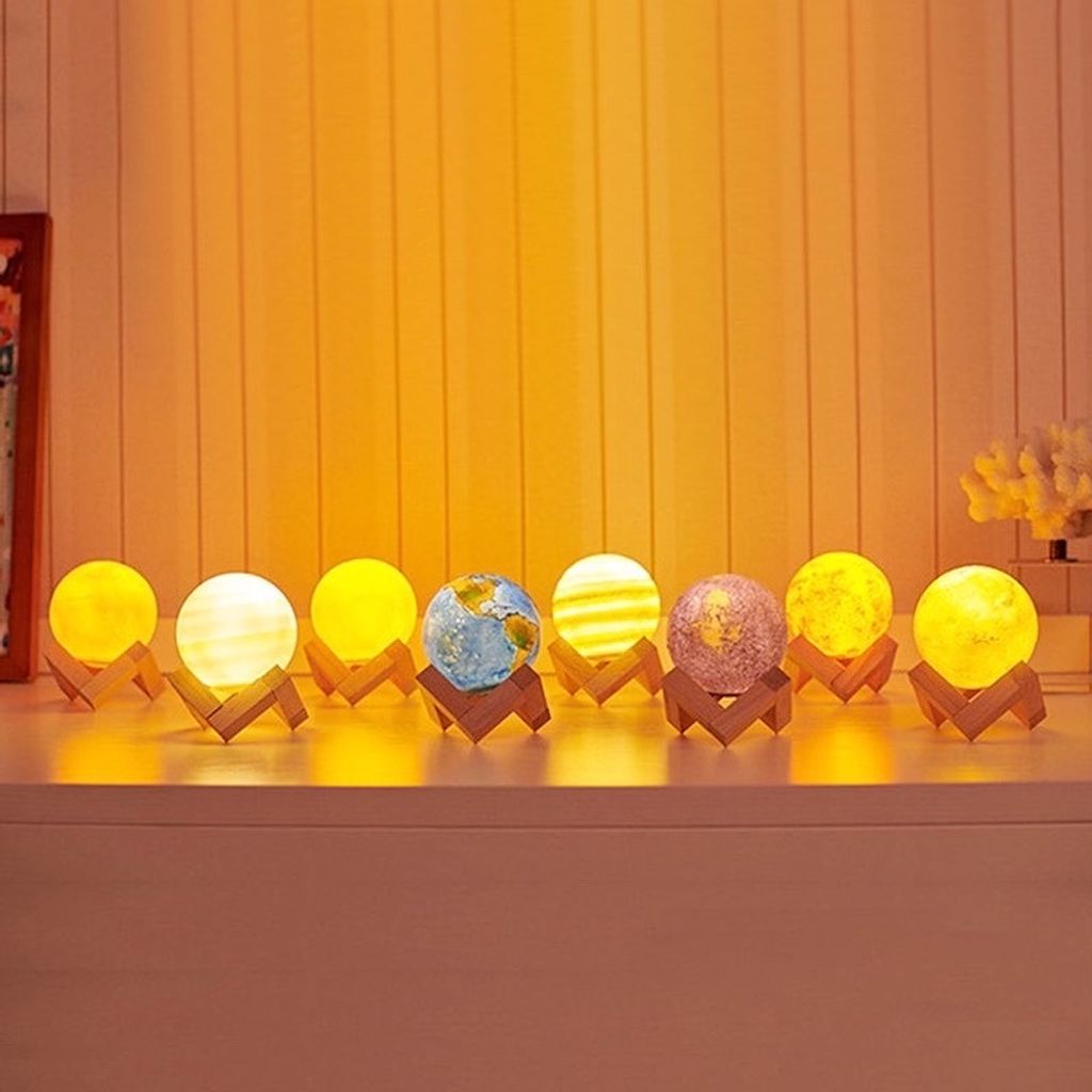 Solar System Glow Lamps Set