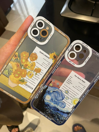 Van Gogh Art Aesthetic iPhone Case