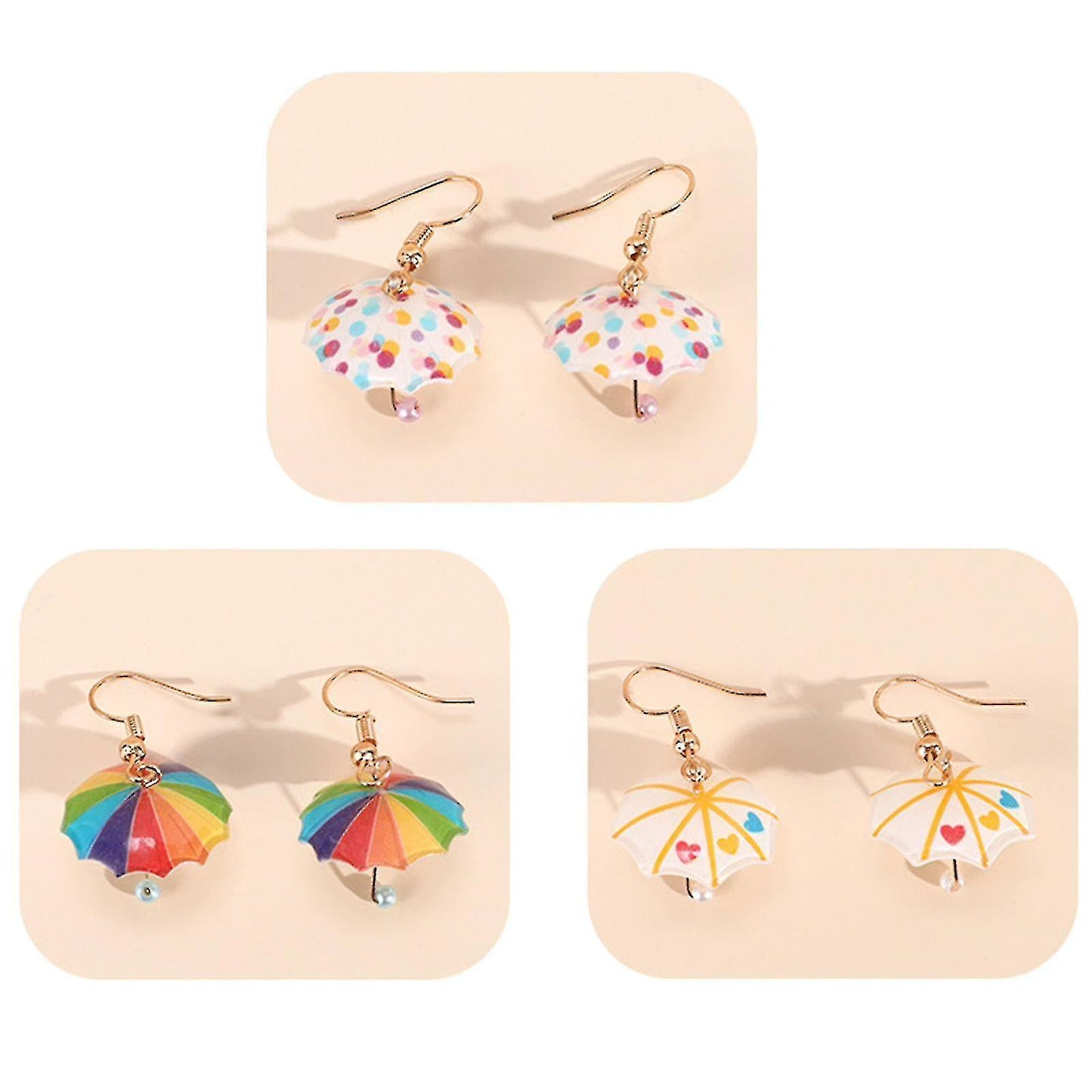 Umbrella Drop Earrings