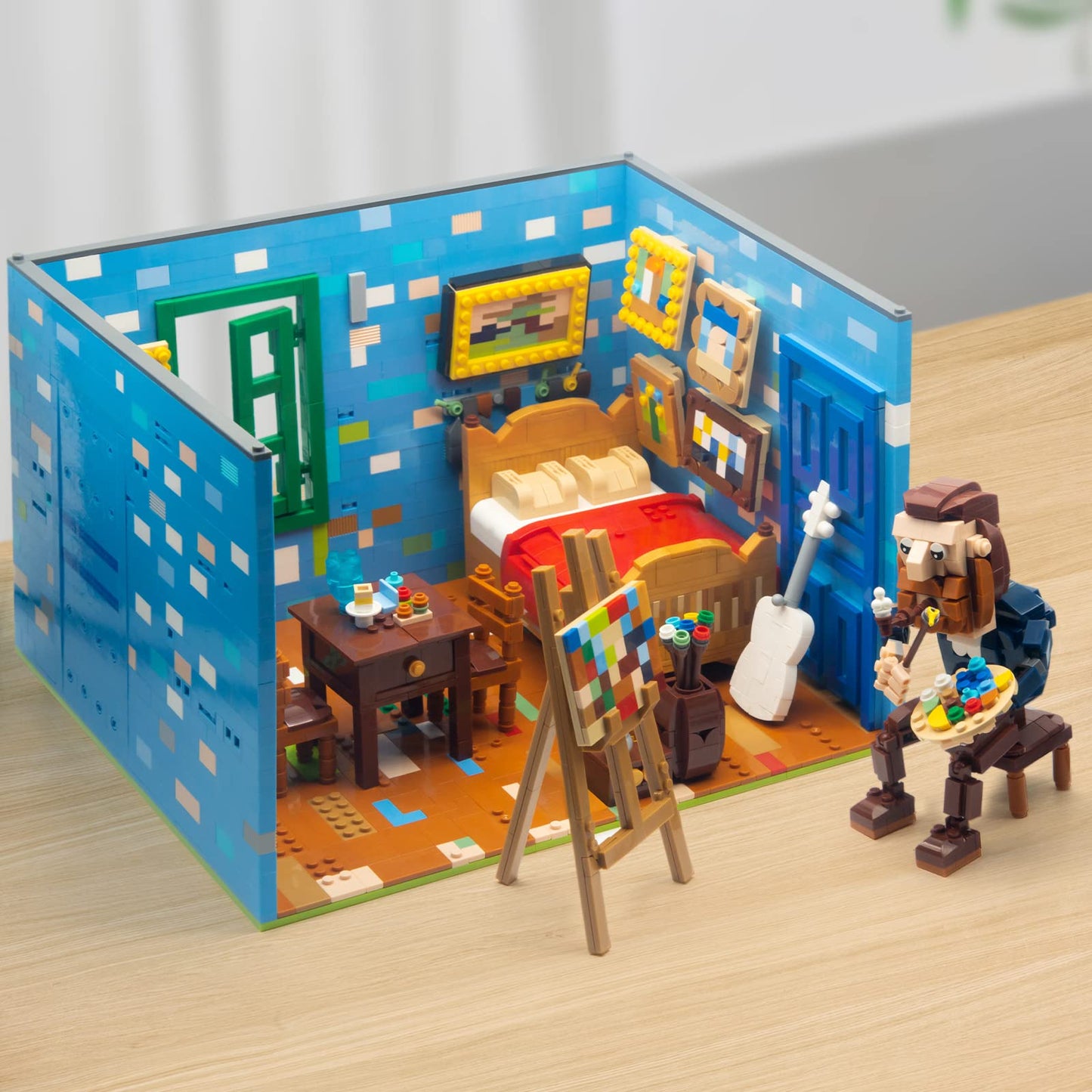 Van Gogh's Bedroom in Arles Building Blocks Set