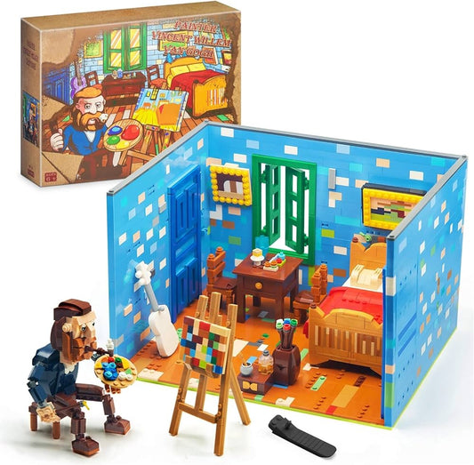 Van Gogh's Bedroom in Arles Building Blocks Set