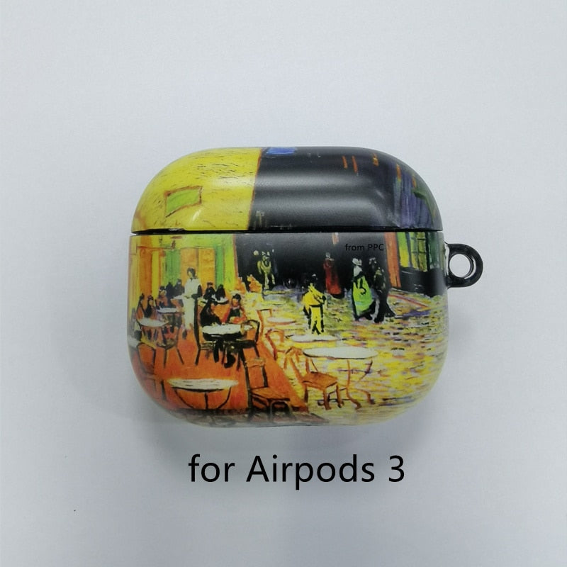 Van Gogh Inspired Airpods Case