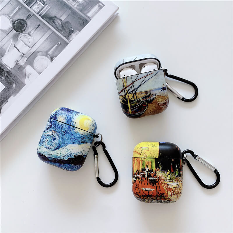 Van Gogh Inspired Airpods Case