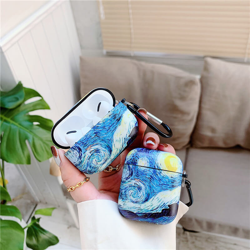 Van Gogh Inspired Airpods Case