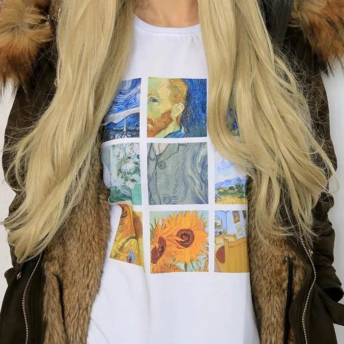 Van Gogh Artwork Collage Tee