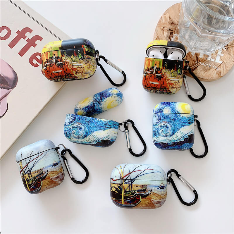 Van Gogh Inspired Airpods Case