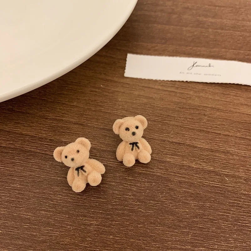 Plush Stud Earrings