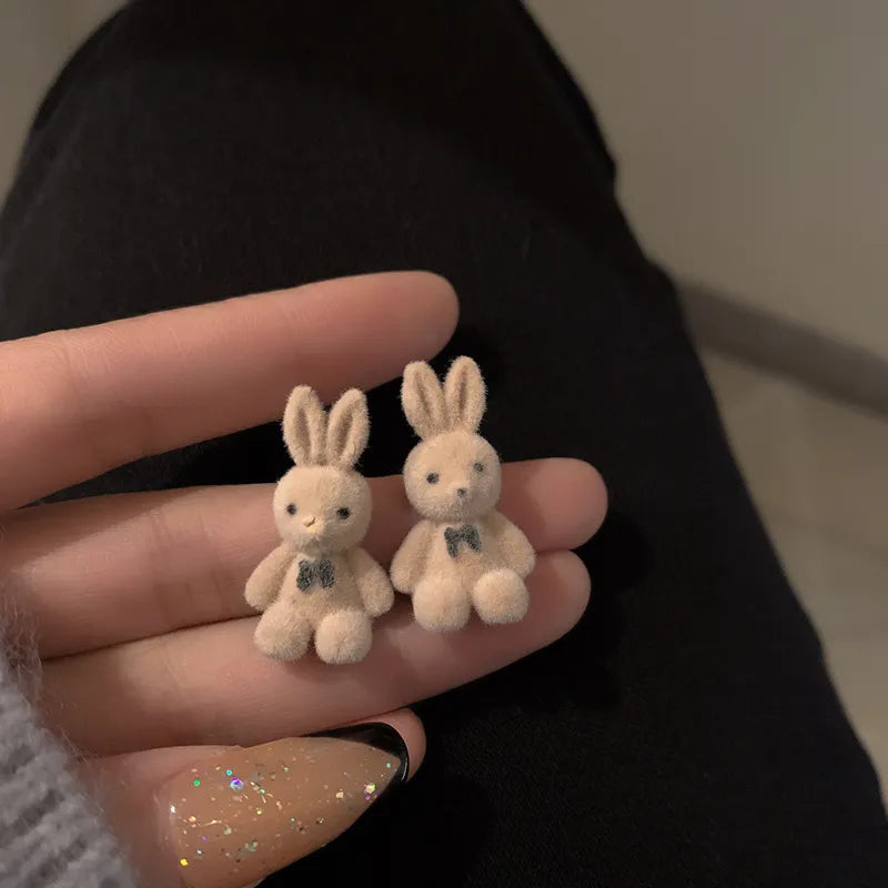 Plush Stud Earrings