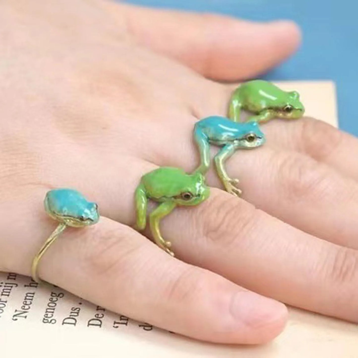 Green Tree Frog Jewelry