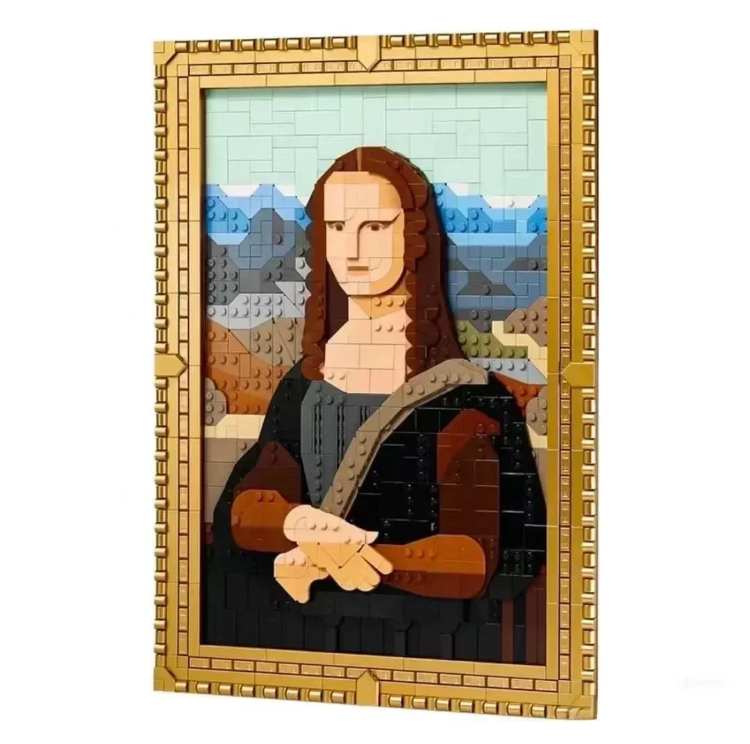 Mona Lisa LEGO Art Building Set