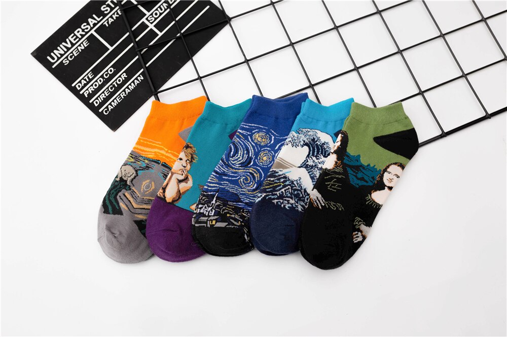 Famous Art Short Socks