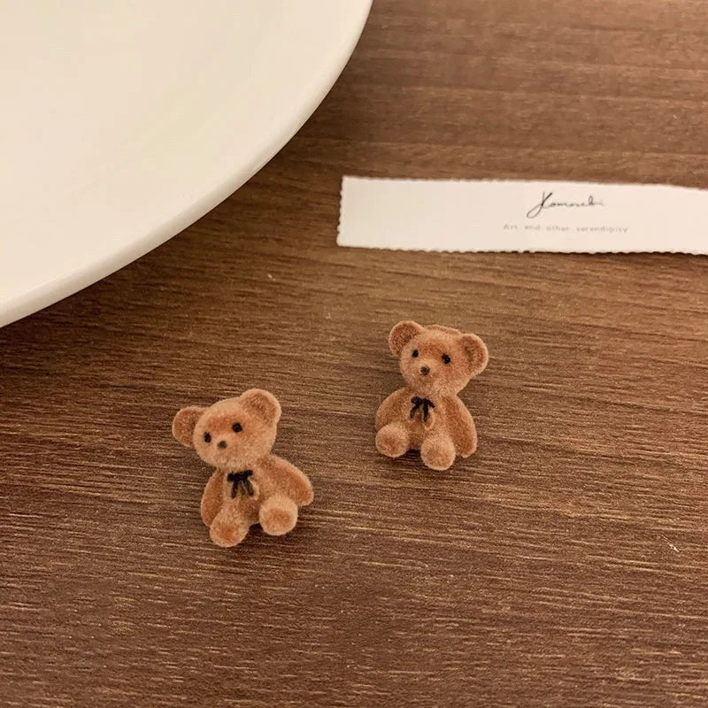 Plush Stud Earrings