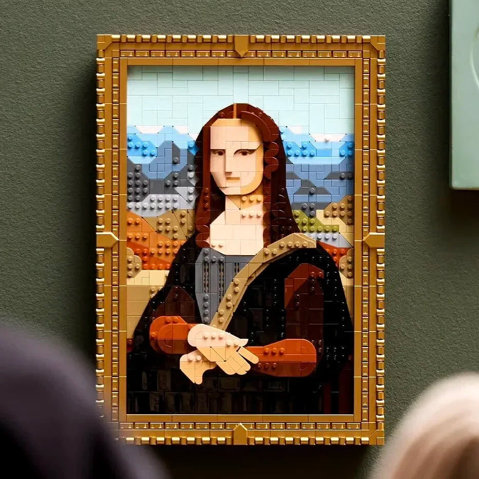 Mona Lisa LEGO Art Building Set