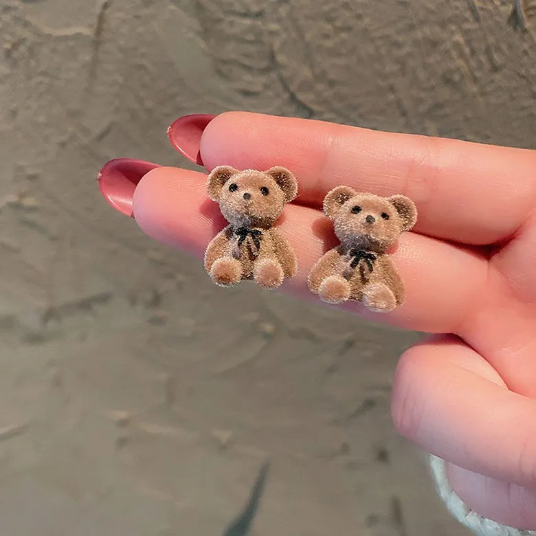 Plush Stud Earrings