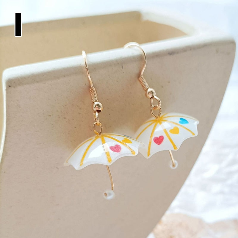 Umbrella Drop Earrings