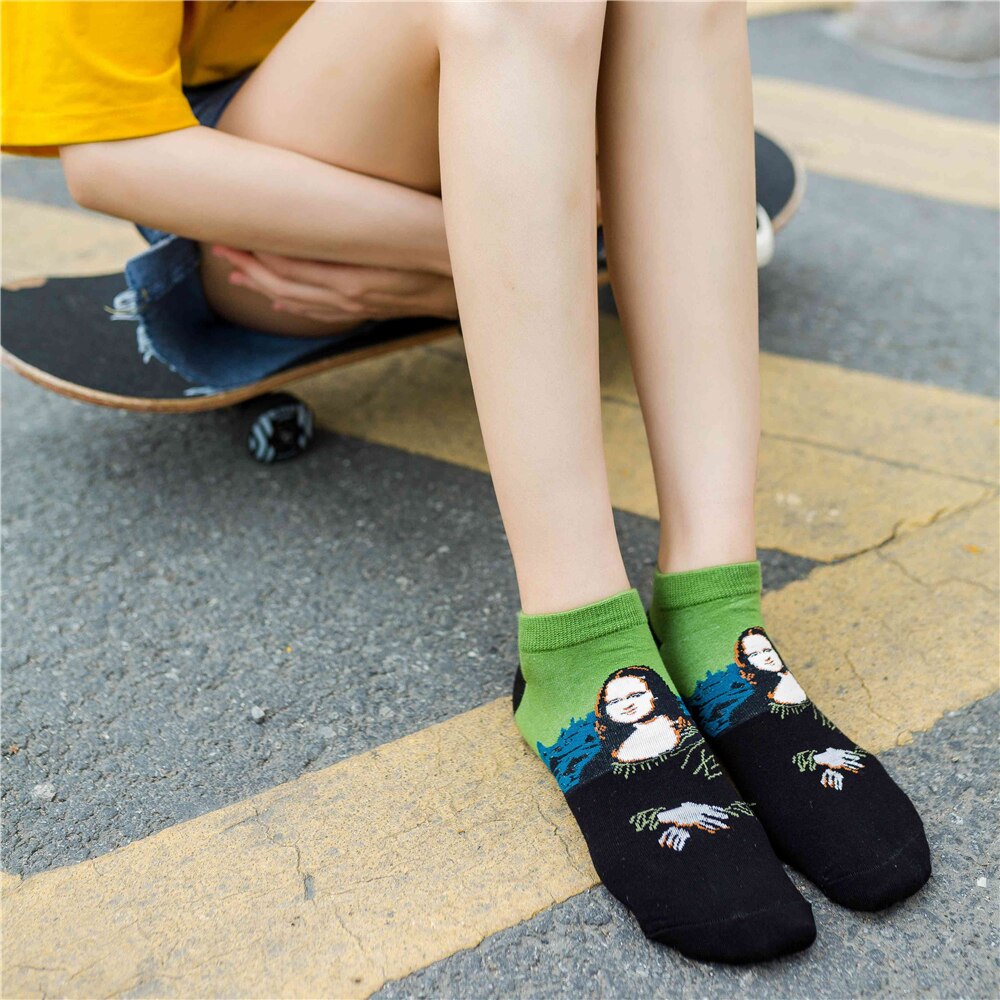 Famous Art Short Socks