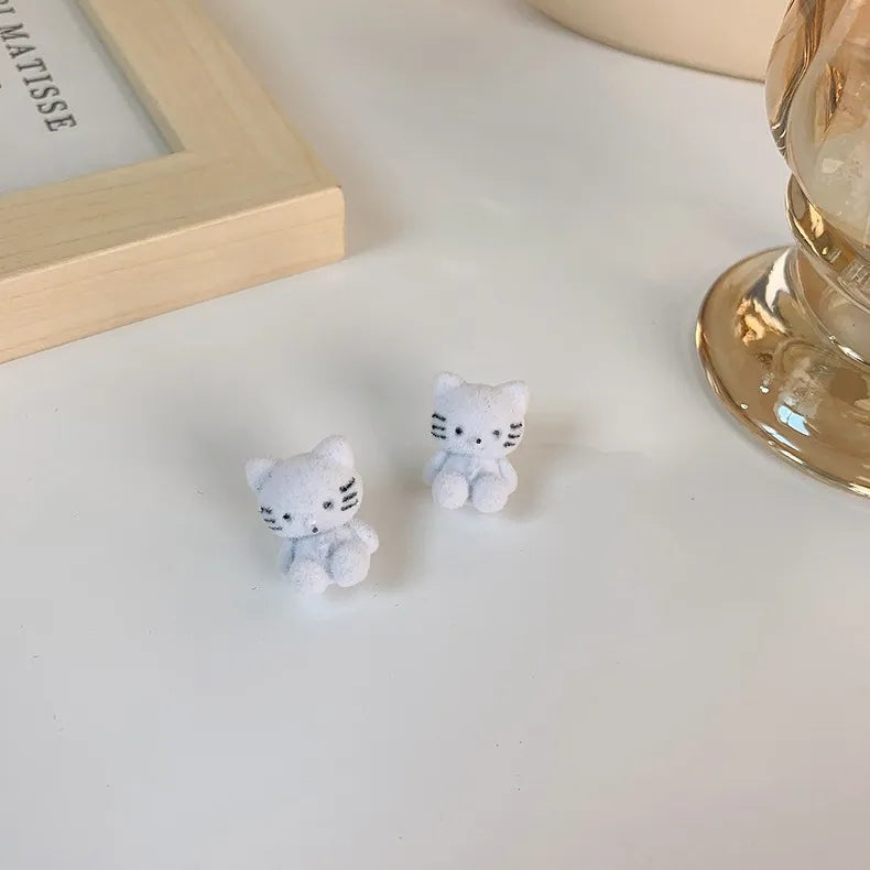 Plush Stud Earrings