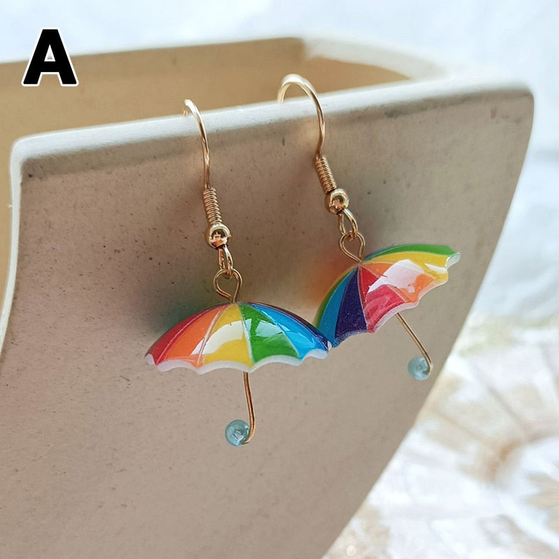 Umbrella Drop Earrings