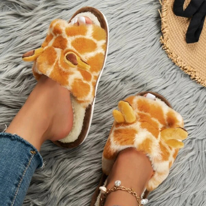 Giraffe Slippers