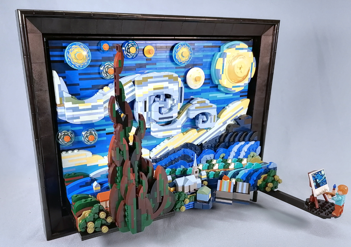 The Starry Night Lego Set