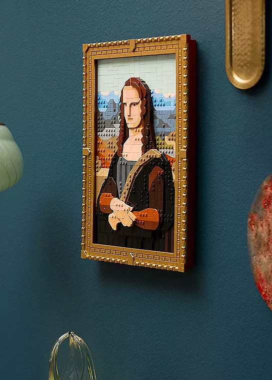 Mona Lisa LEGO Art Building Set