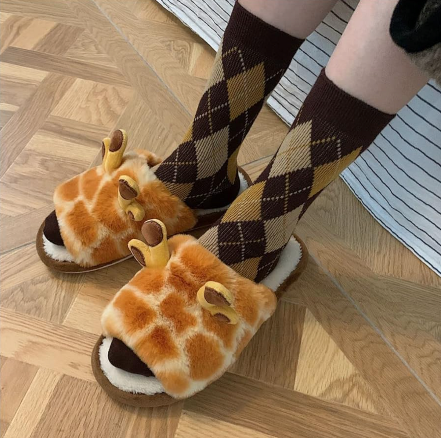 Giraffe Slippers