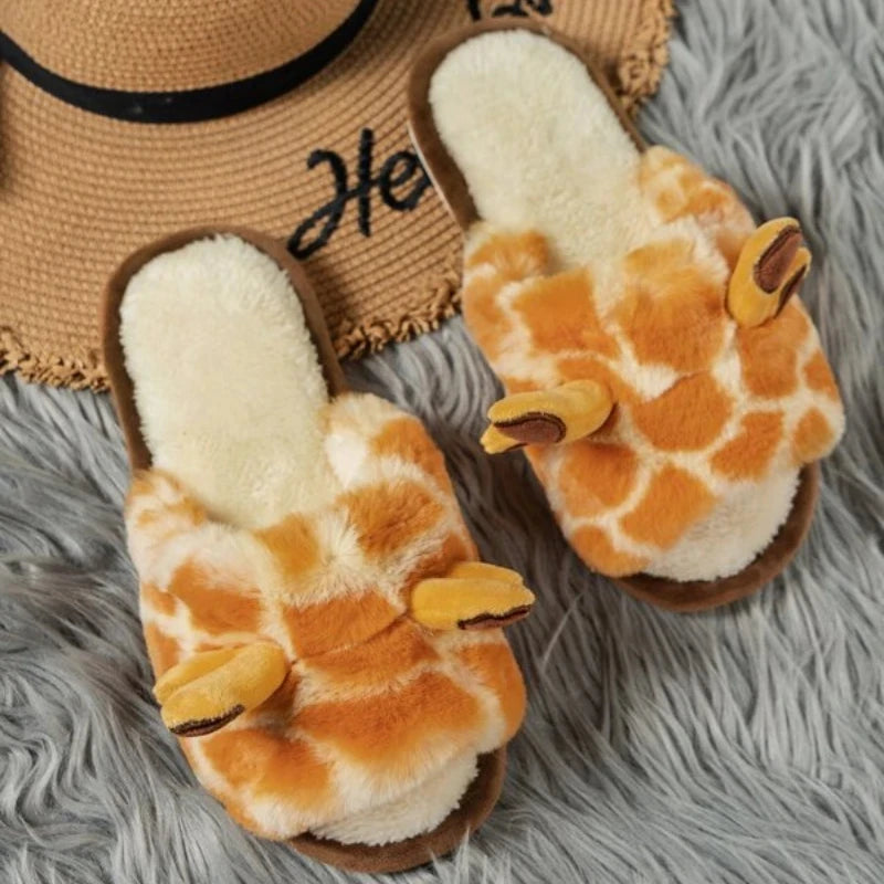 Giraffe Slippers