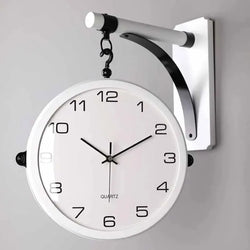 Modern Double Sided Wall Clock