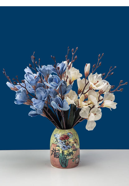 Van Gogh Ceramic Bone Vases