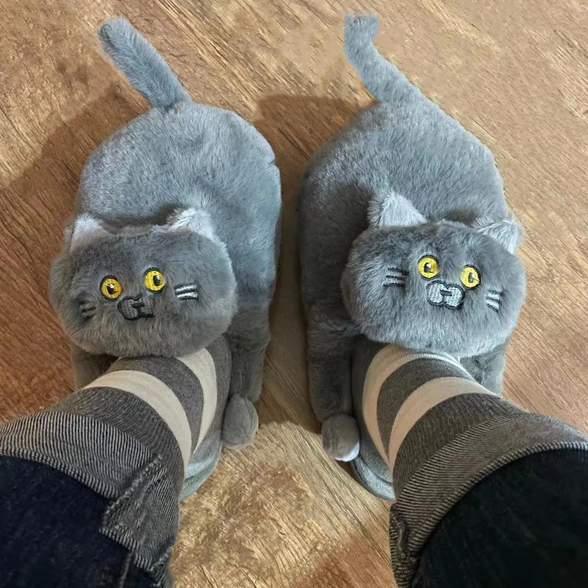 Cute Cat Slippers