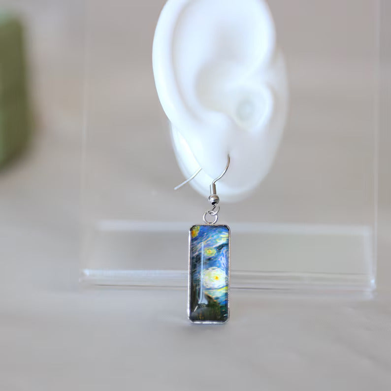 Van Gogh Artworks Glass Earrings