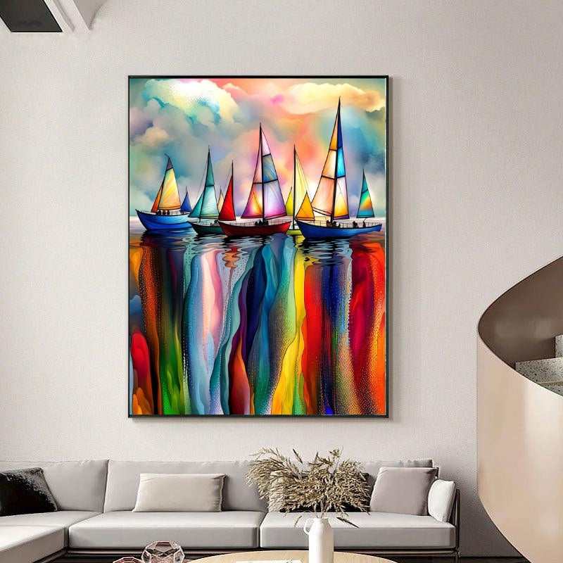 Sailing Boats Print