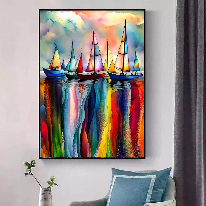 Sailing Boats Print