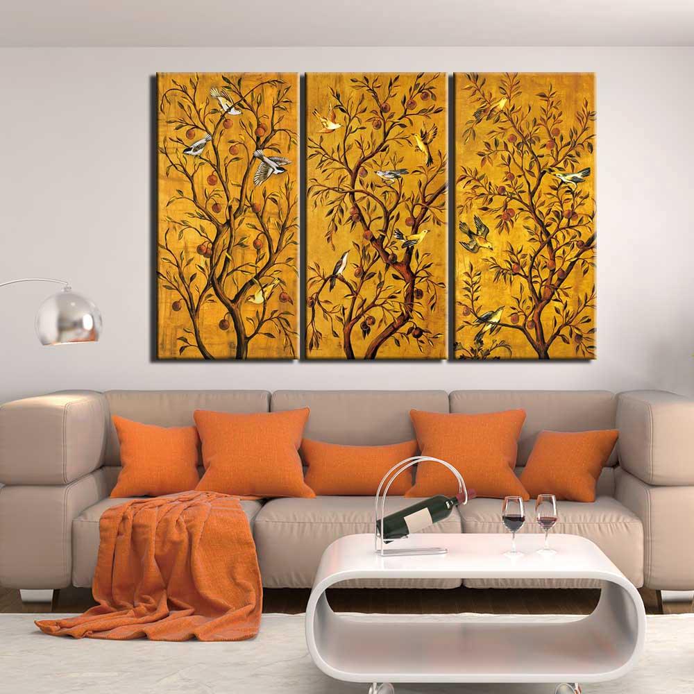 Fortune Tree and Birds Wall Art Print - PAP Art Store