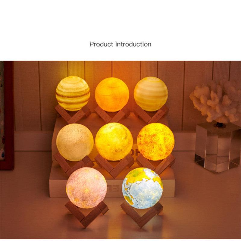 Solar System Glow Lamps Set - PAP Art Store