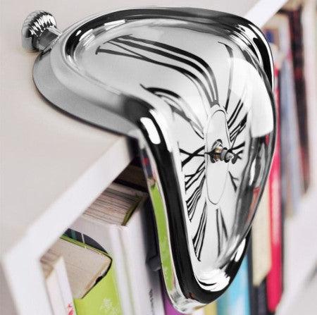 Novelty Dali Inspired Distorted Melting Wall Clock - Art Store