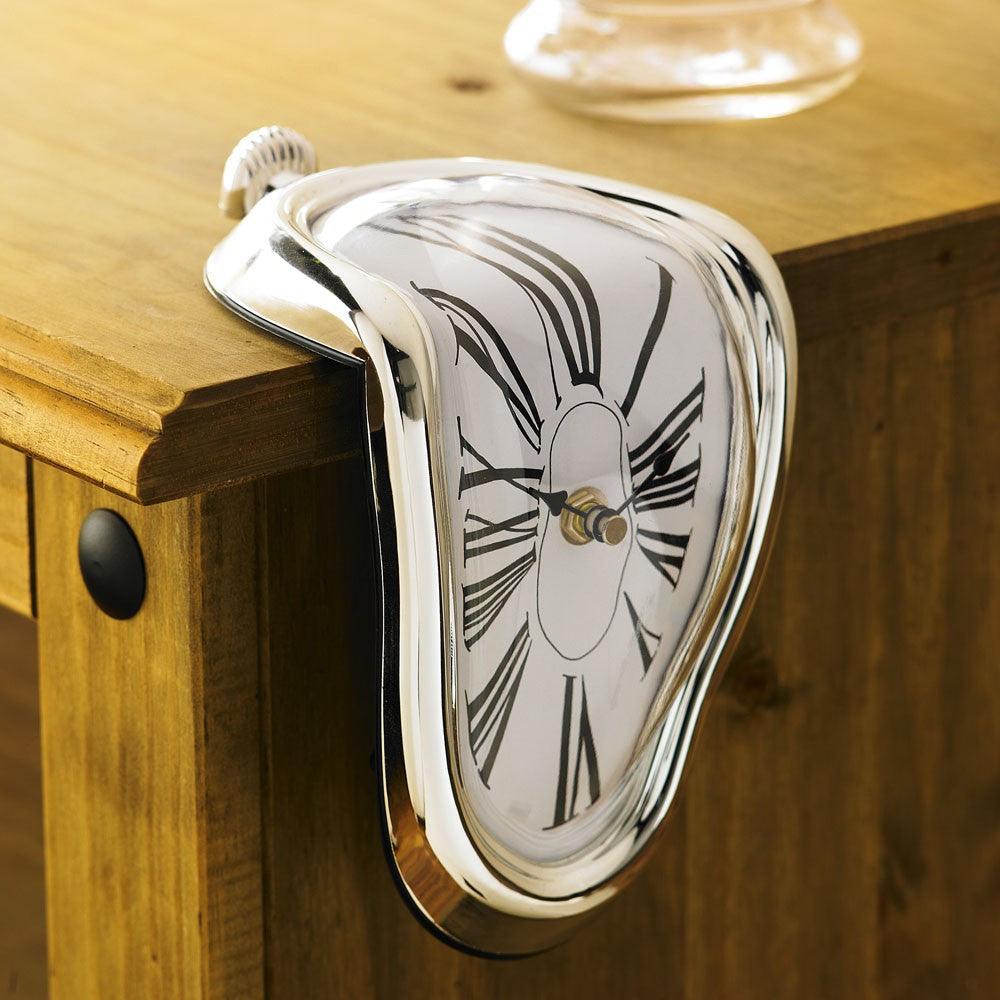 Novelty Dali Inspired Distorted Melting Wall Clock - Art Store