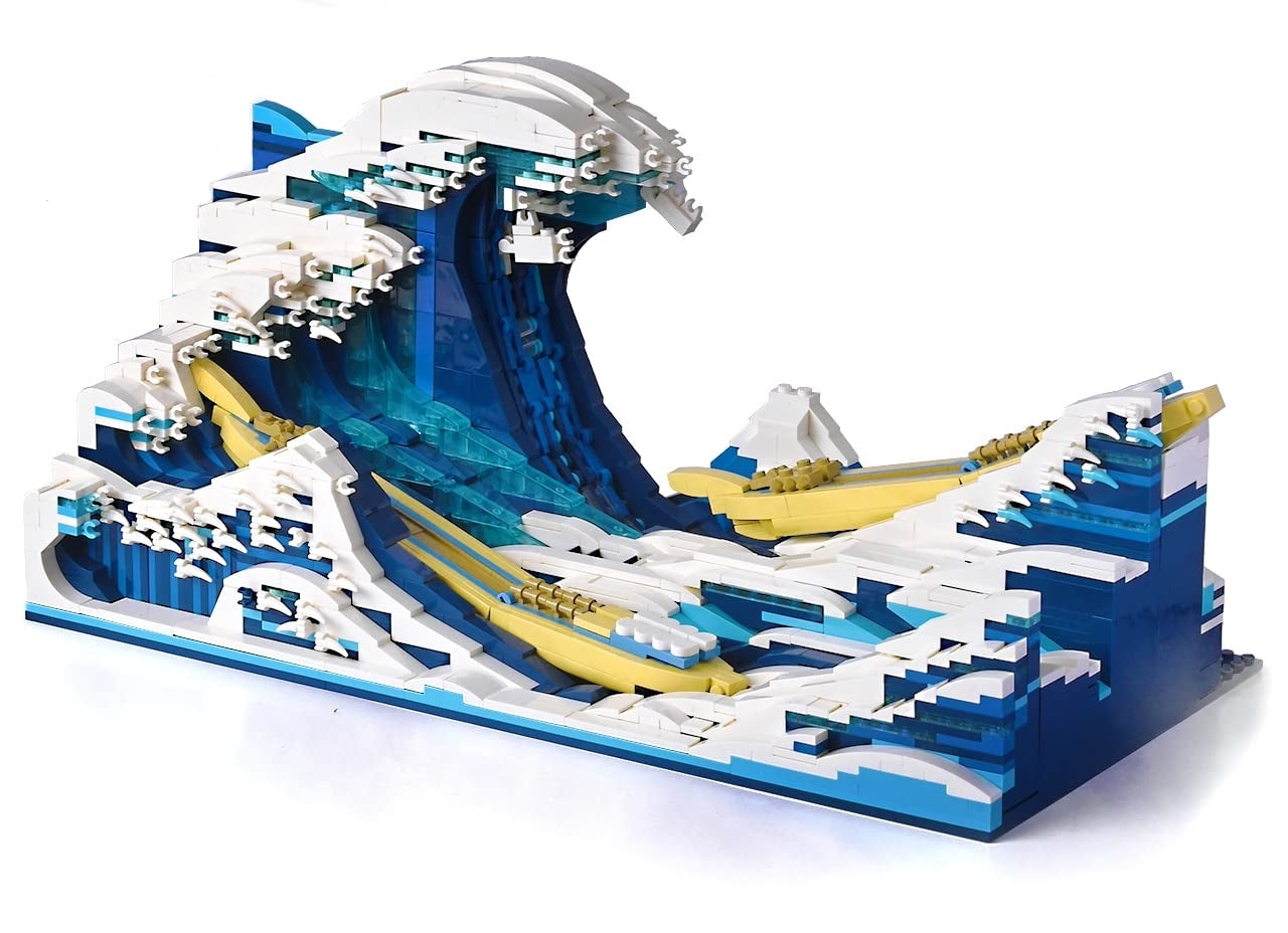 The Great Wave off Kanagawa Lego Set – PAP Art Store