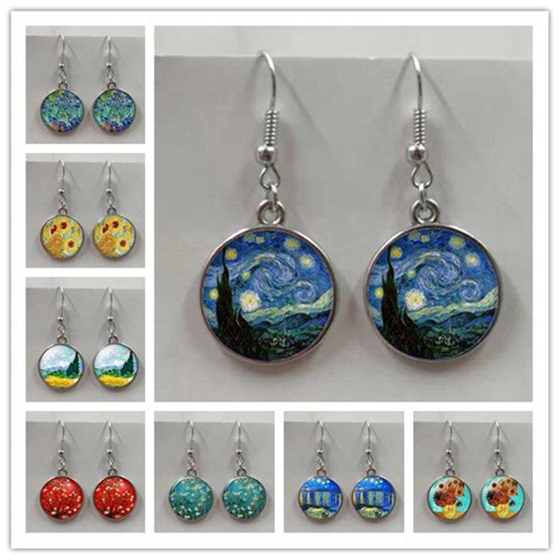 Van Gogh Artworks Dangle Earring - PAP Art Store