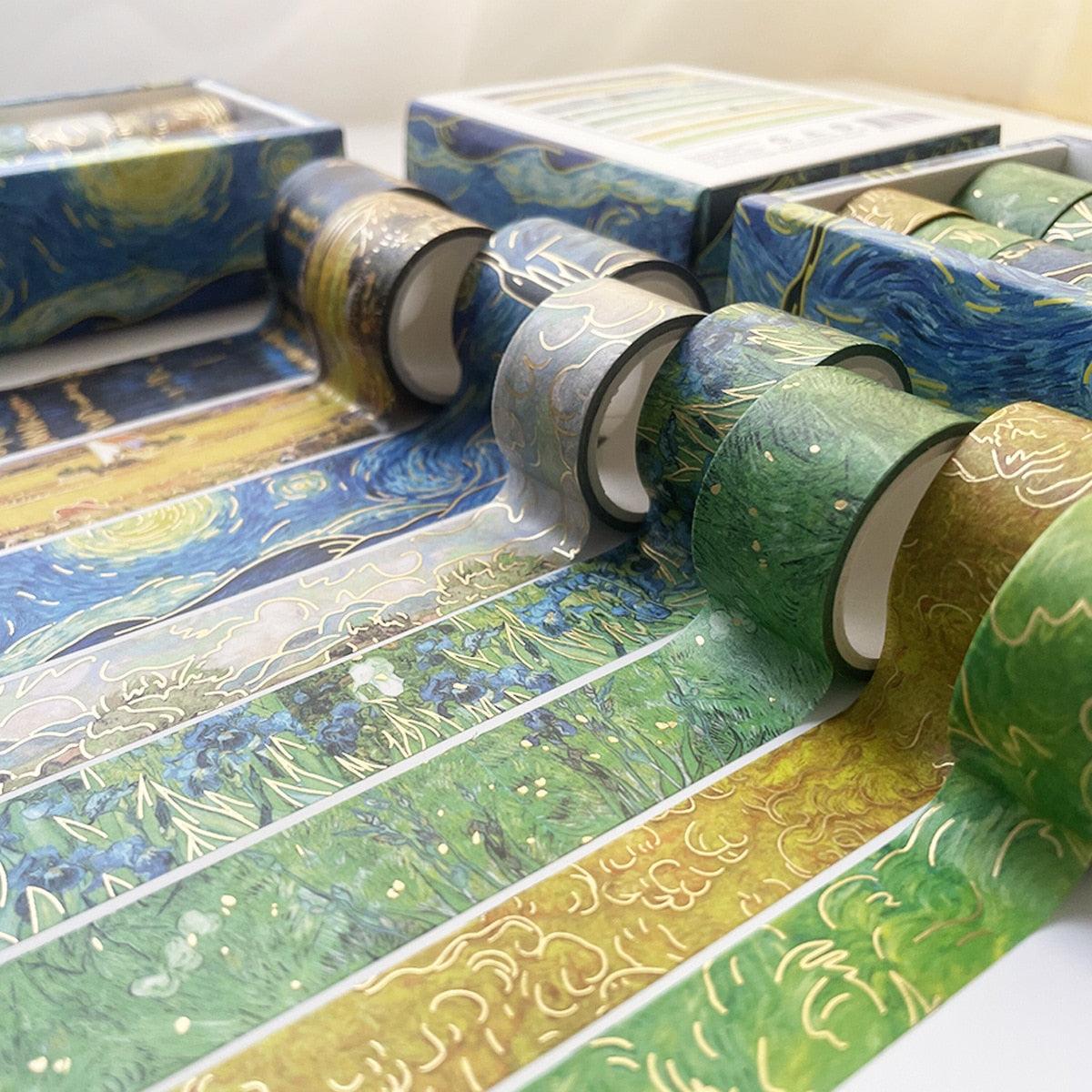 Van Gogh Gold Masking Washi Tape - PAP Art Store