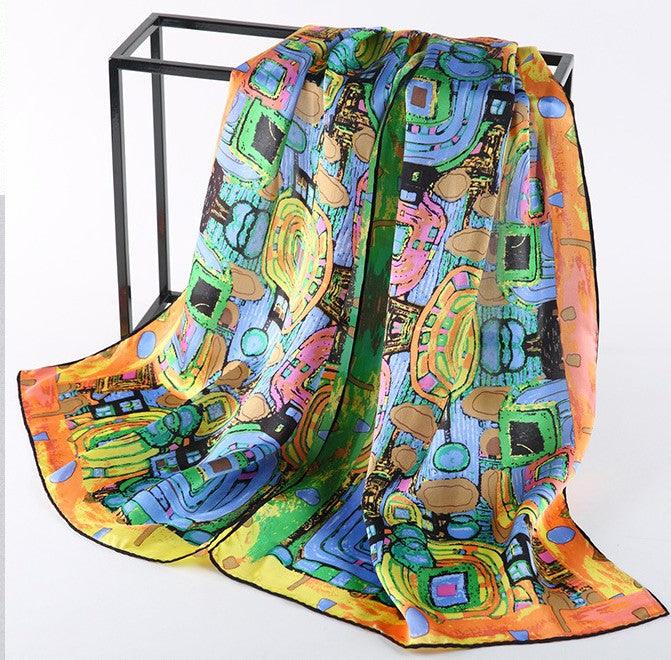 Famous Oil Paintings Inspired Silk Scarves - Art Store