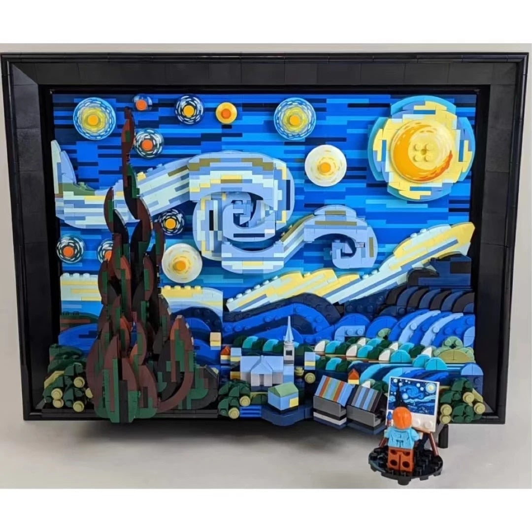 The Starry Night Lego Set