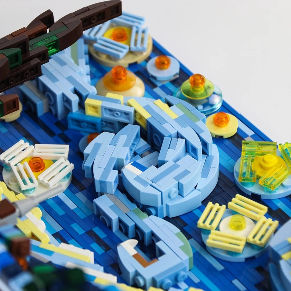 The Starry Night Lego Set