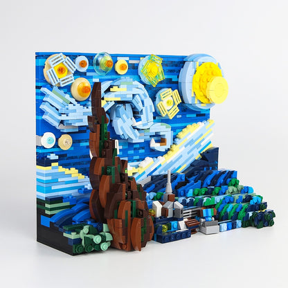 The Starry Night Lego Set