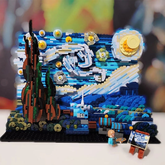 The Starry Night Lego Set