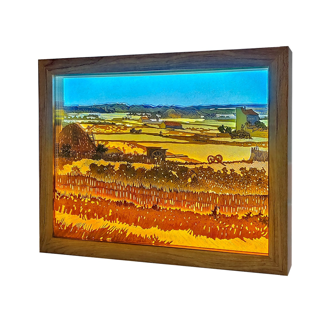 Gogh Artwork Night Lamp Frame