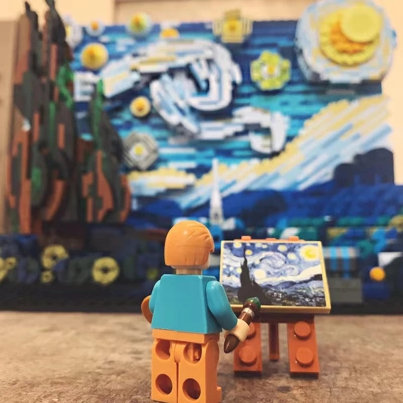 The Starry Night Lego Set