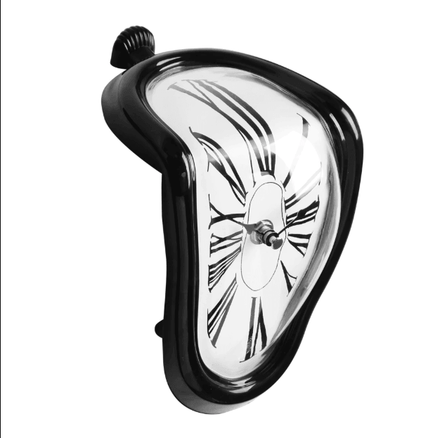 Novelty Dali Inspired Distorted Melting Wall Clock - Art Store