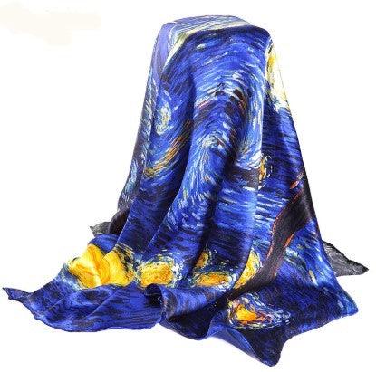 Silk Scarf Inspired Famous Oil Painting (More Designs) - Art Store