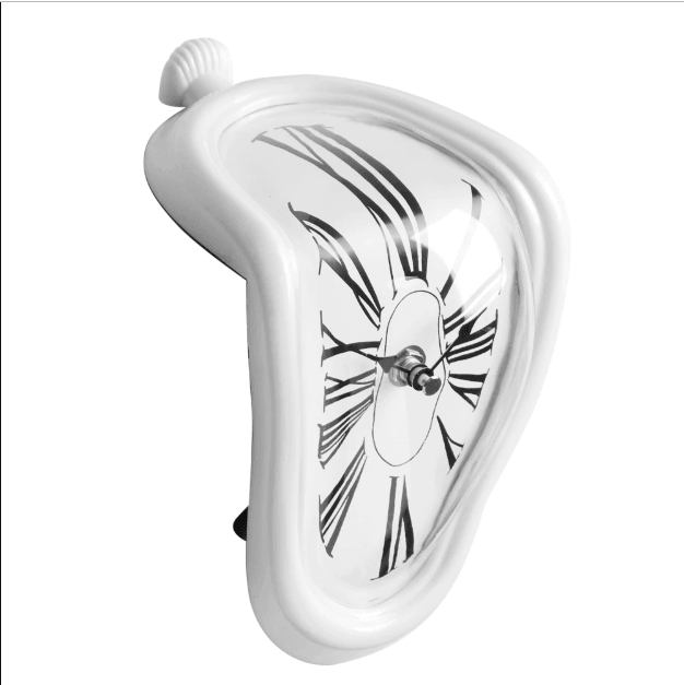 Novelty Dali Inspired Distorted Melting Wall Clock - Art Store